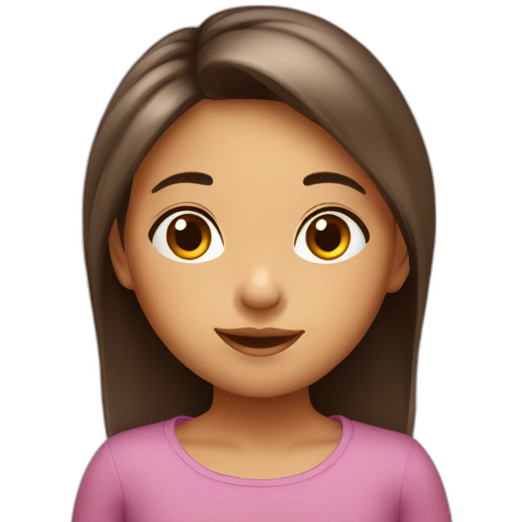 Petite fille emoji