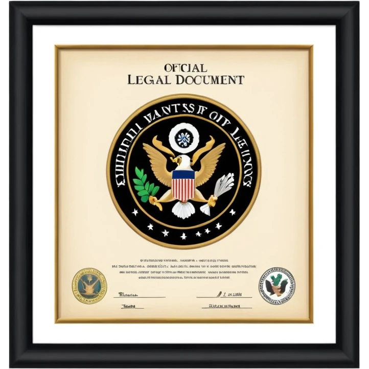 официальный документ закон  emoji