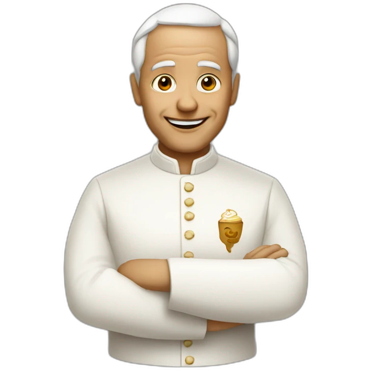 Barista pope emoji
