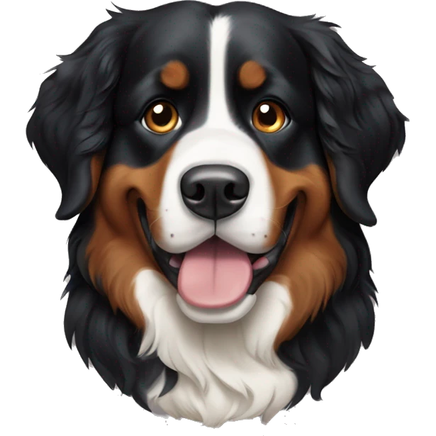 Bernese mountain dog emoji