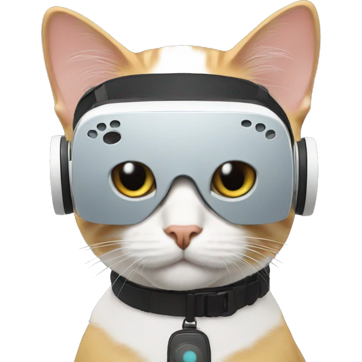VR cat emoji