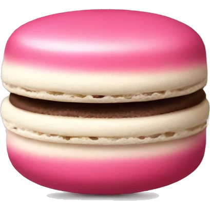 Cute macaroon emoji