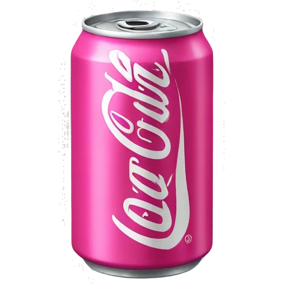 pink coke can emoji