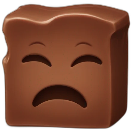 fudge emoji