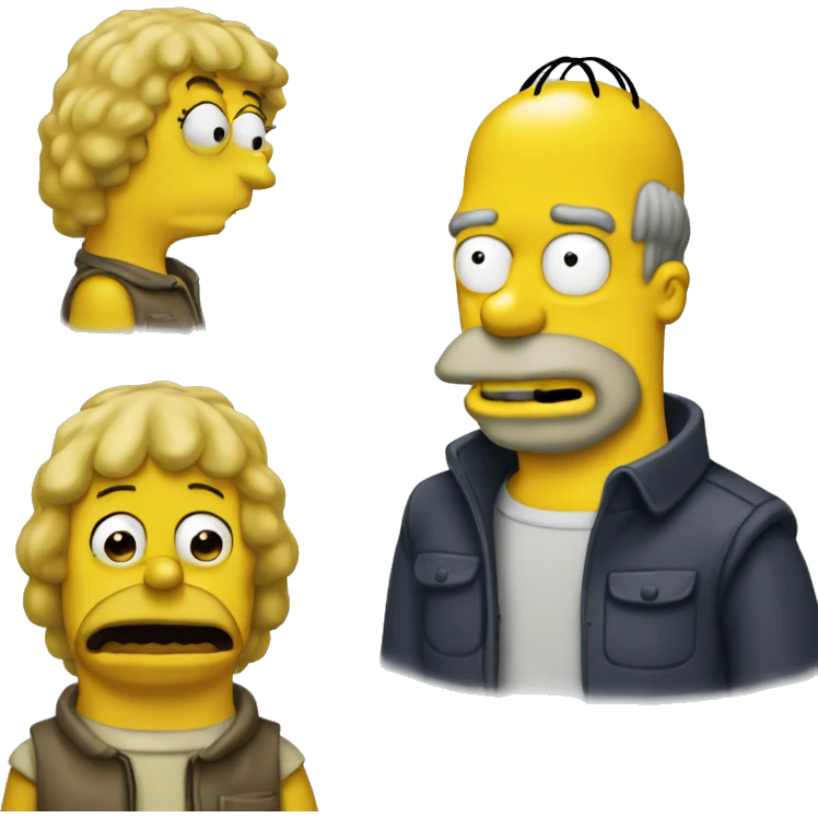 Homer simpsons emoji