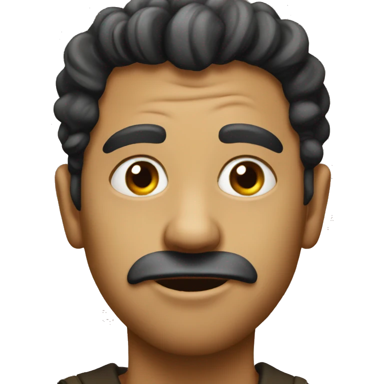 Weird look emoji