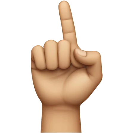 Horns down hand emoji