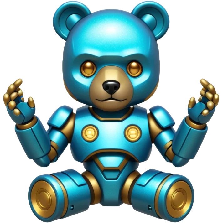 glitter mech bear cian cyberpunk emoji