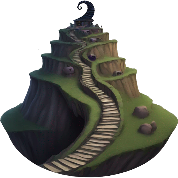 Nightmare Before Christmas Spiral Hill emoji