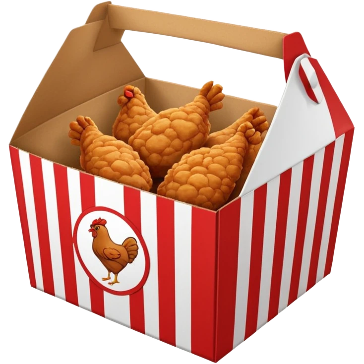 fried chicken box emoji