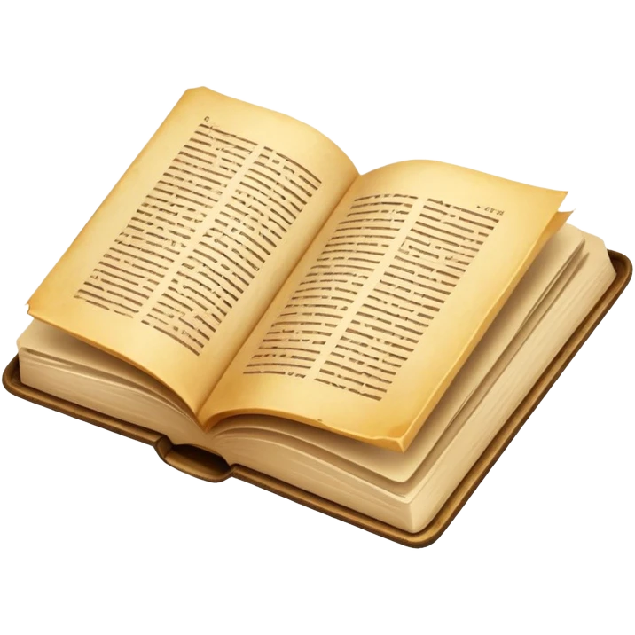 open book with readable pages emoji