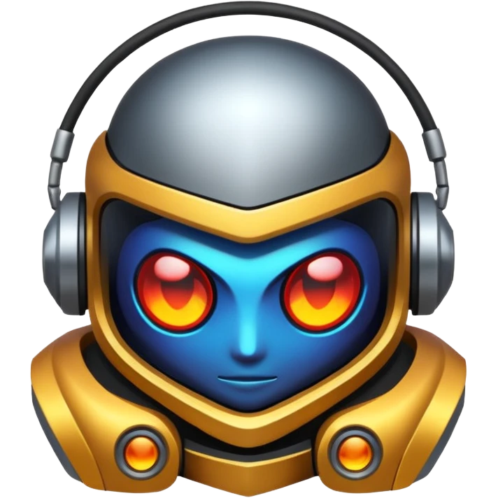 Make a Gaming logo and then put some Robotic background design with it then put my name SAYUTI at the front emoji