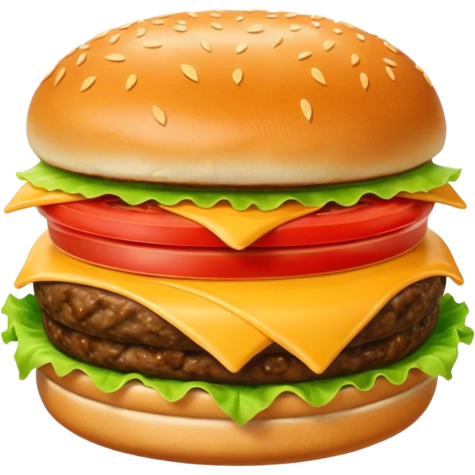 amburguesa co siendo comida emoji