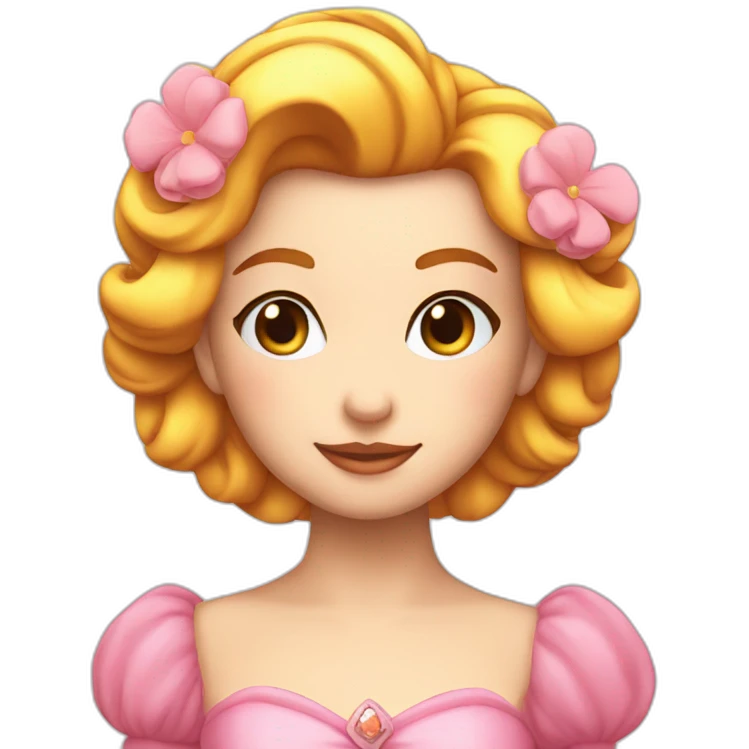 Princesse peach emoji