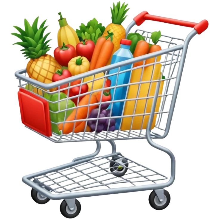 shopping cart emoji