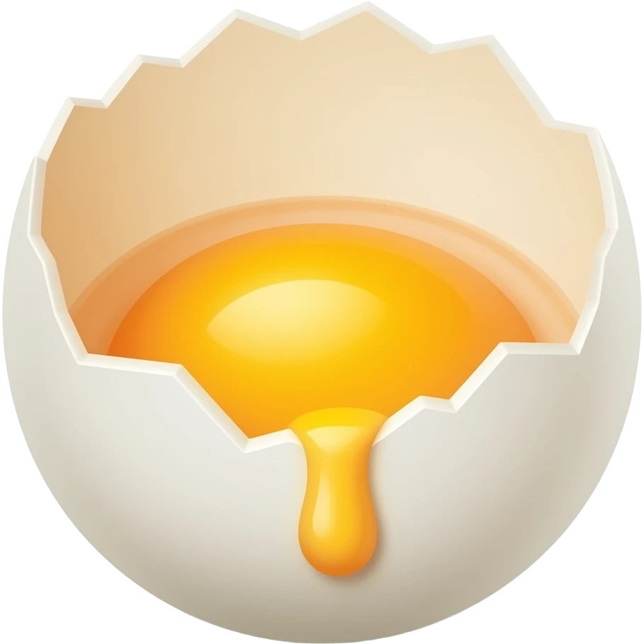 Egg smashing emoji
