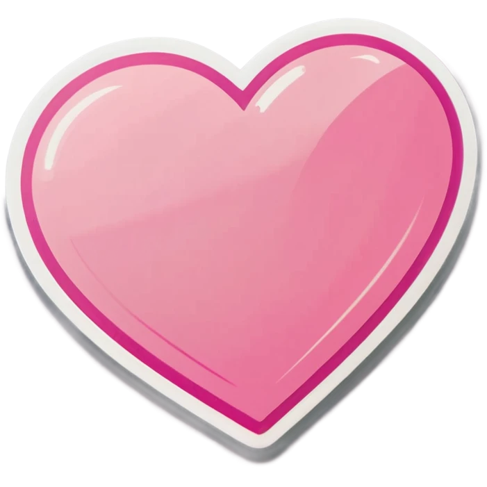 light pink heart with a break through it emoji