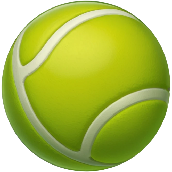 glass tennis ball emoji