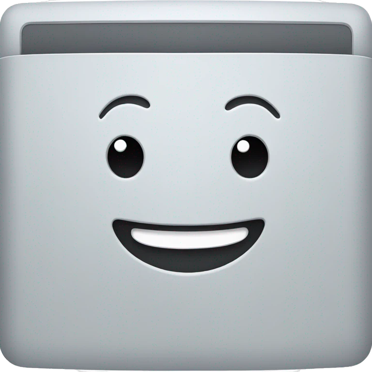mac book smiling emoji