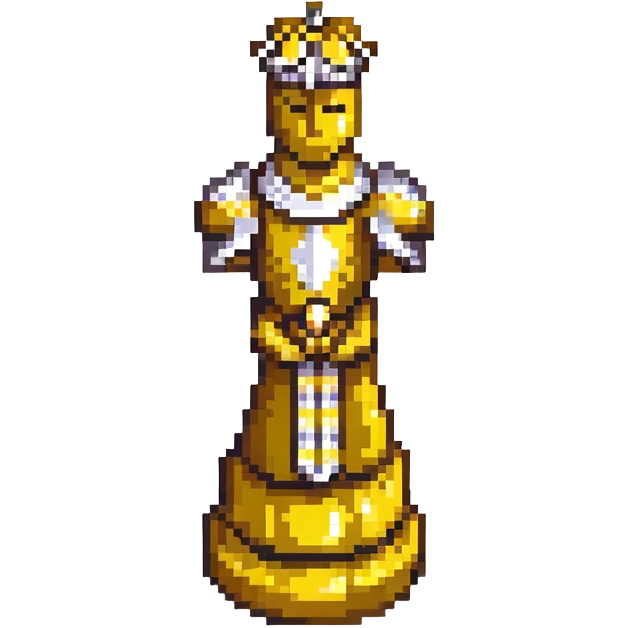 golden knight chess piece emoji