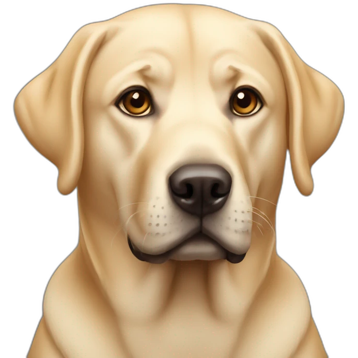 labrador emoji