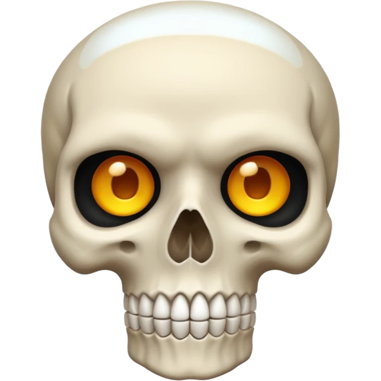 Skull face emoji