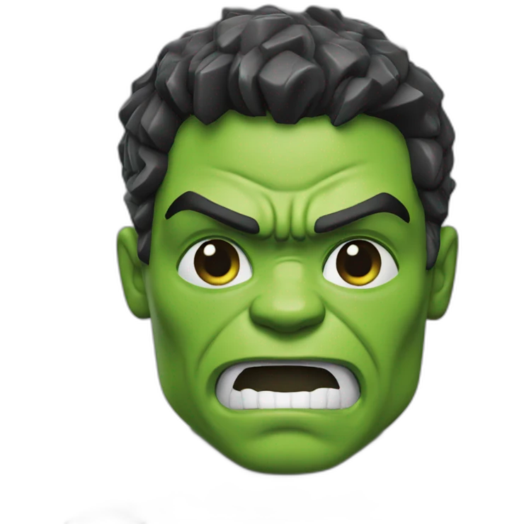 hulk figurine emoji
