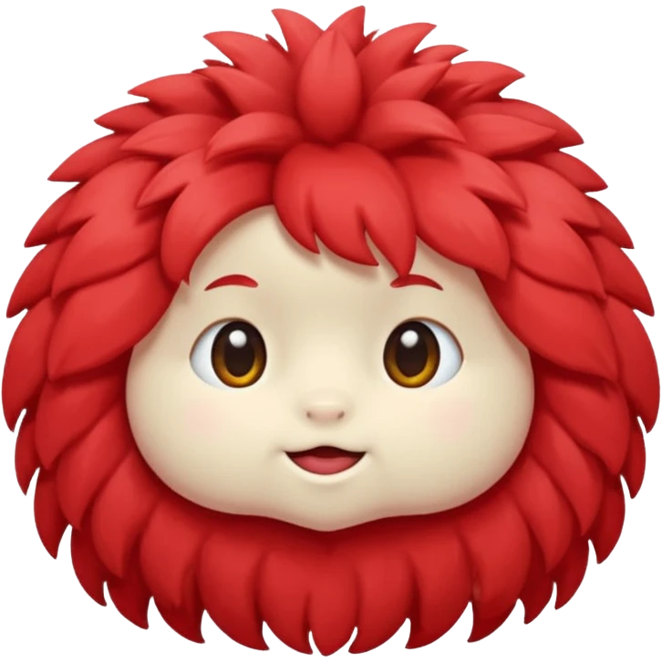 Fiocco morbido rosso emoji