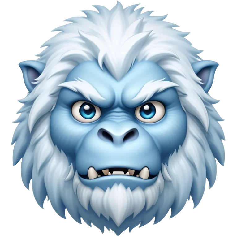 Cinematic Realistic WoW Yeti Portrait, head tilted epicly and inquisitively, showcasing a primal blend of raw might and mystical allure. His thick, shaggy fur in icy whites and pale blues and piercing ice-blue eyes are rendered in meticulous detail under dynamic, frosty lighting, high shine, epic and awe-inspiring, embodying the mystique of the frozen wilderness. emoji