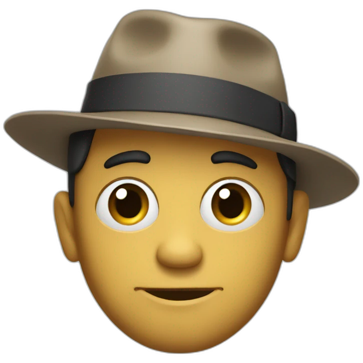 Bizarrap with a hat emoji