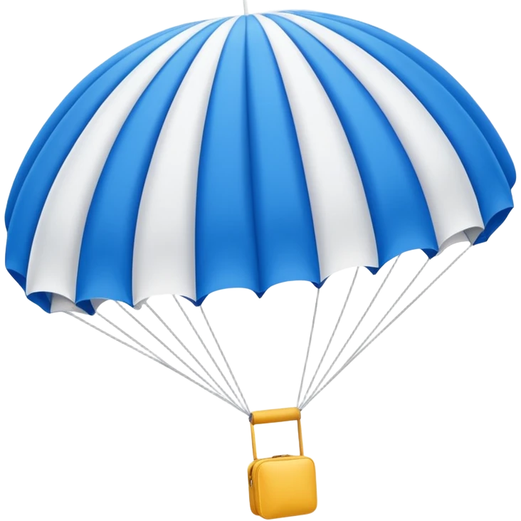 parachute emoji