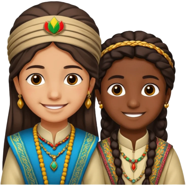 Kurdistan kids emoji