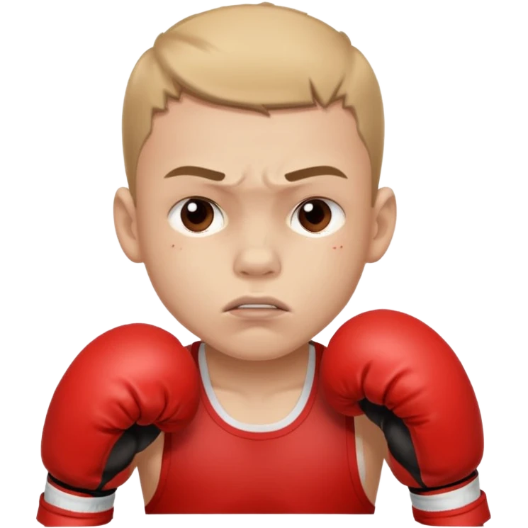 young boy professional boxer knocked out cold emoji