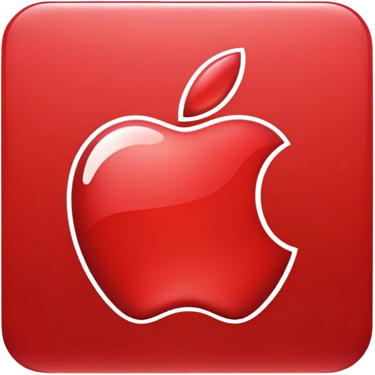 Apple logo emoji