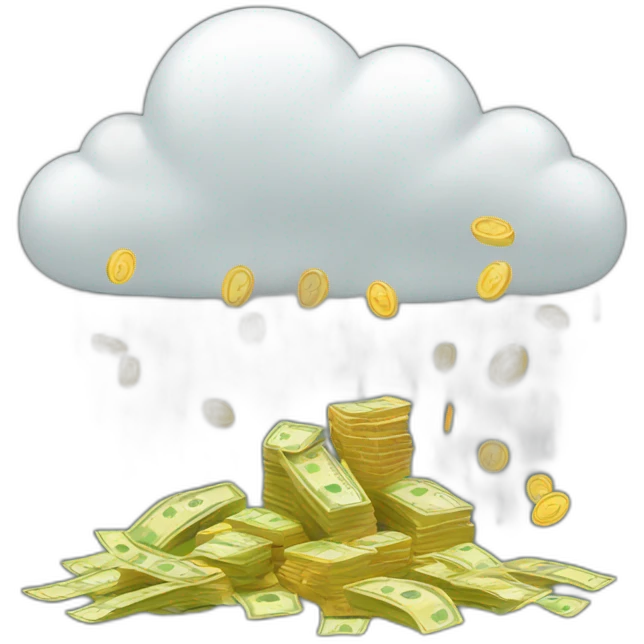 raining-money emoji