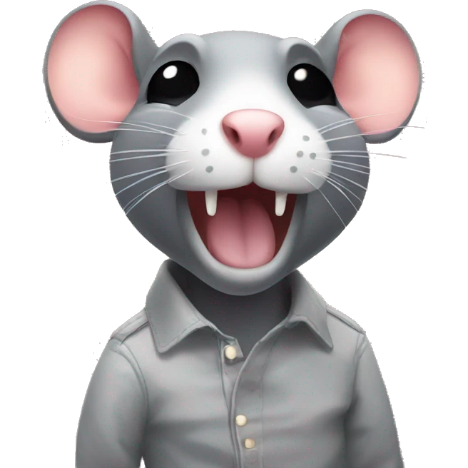 Rat at the disco emoji