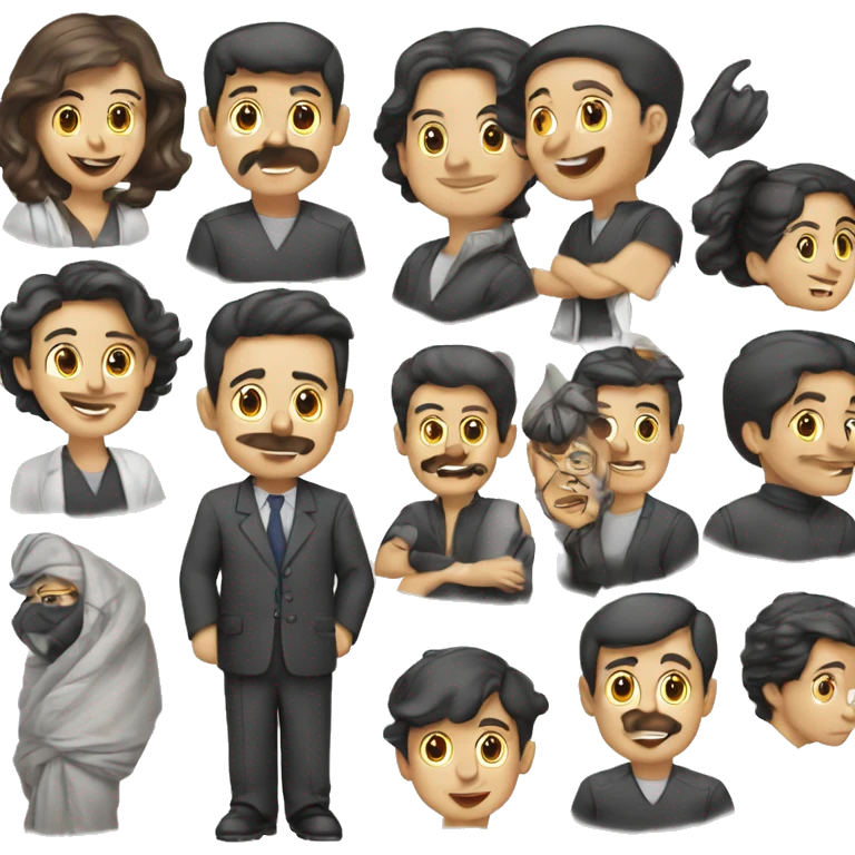 eşşek ve at öpüşüyor emoji