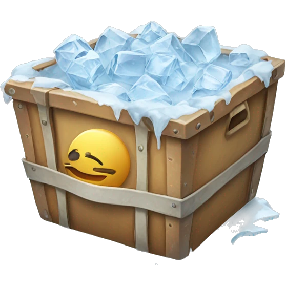 Iced cofre emoji