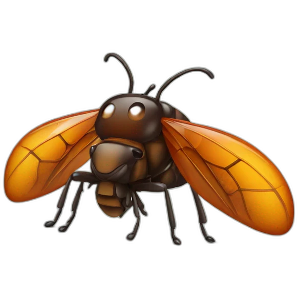 bug with a cola emoji