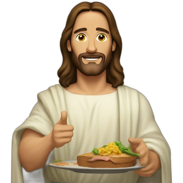 ultima cena de jesus emoji