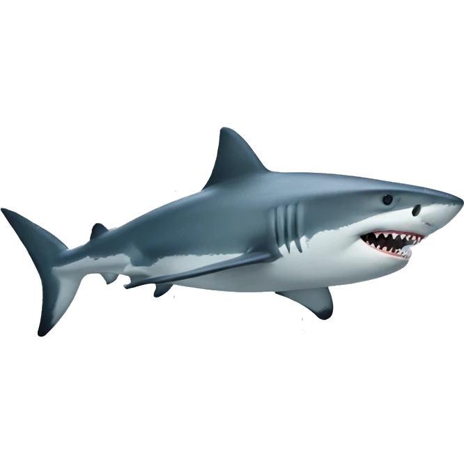 a shark emoji