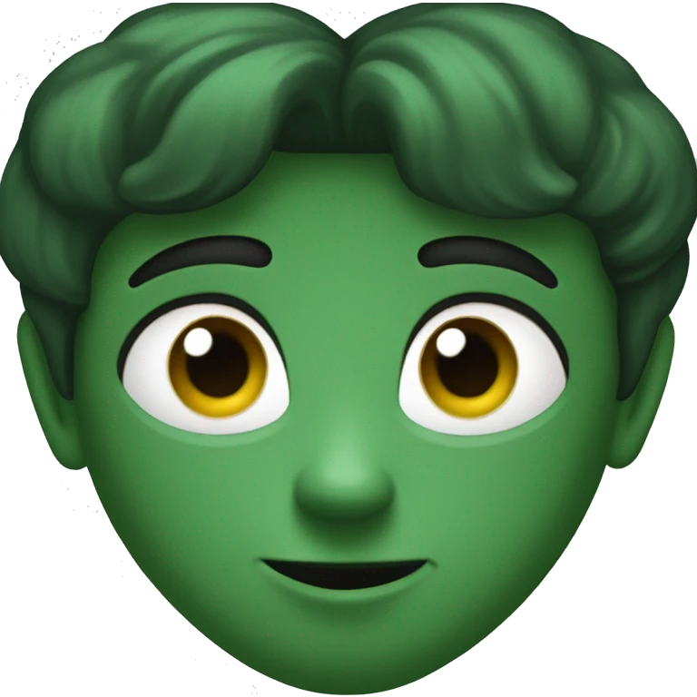dark green heart emoji