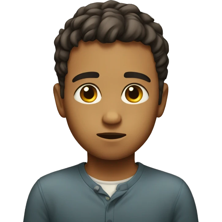 Sadly boy emoji