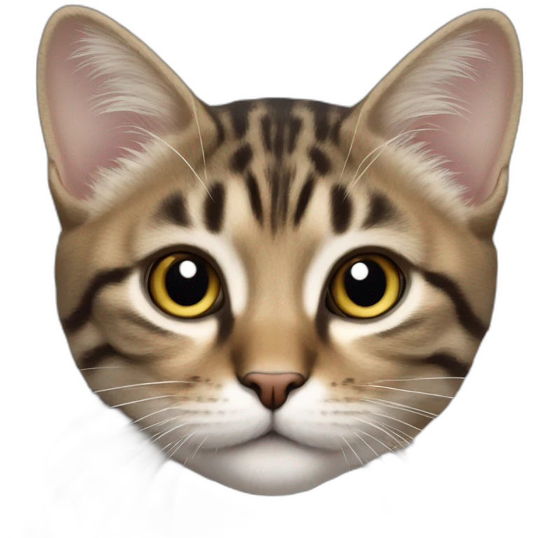 Une chatte qui se fait bz emoji
