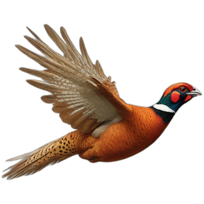 pheasant flying emoji