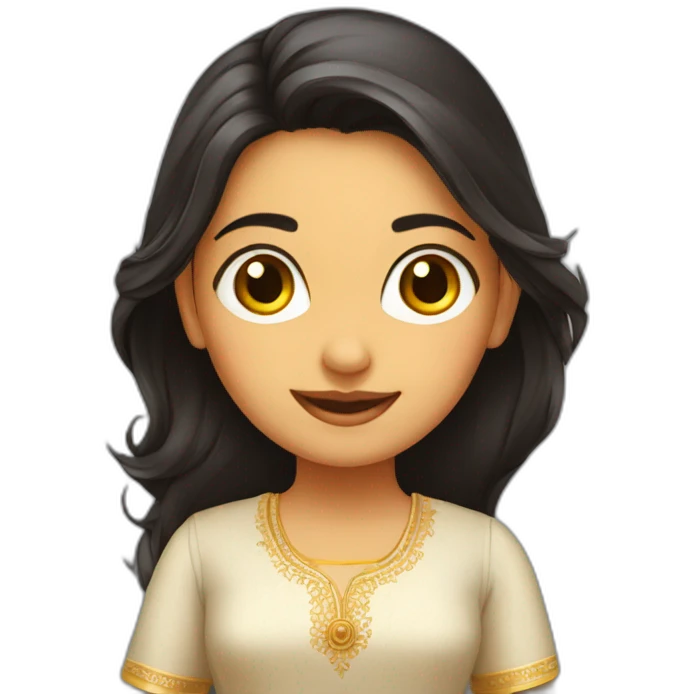 Pretty Nashik girl emoji
