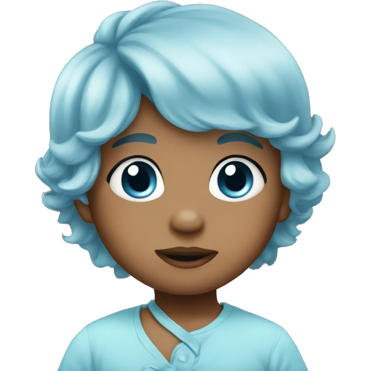baby blue emoji