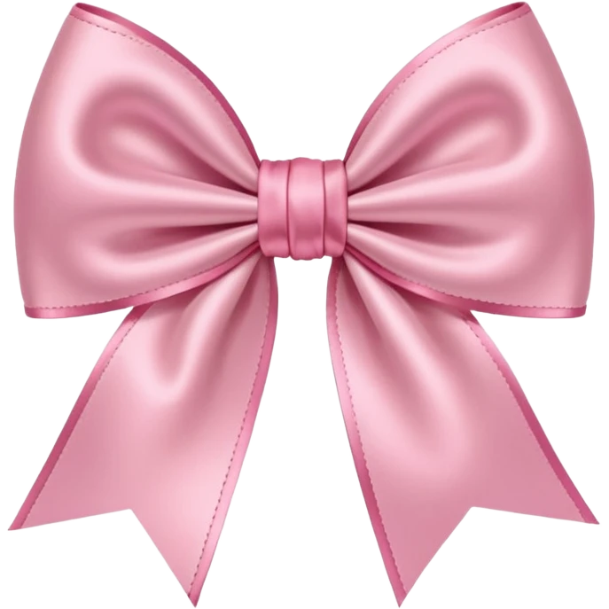 pink coquette bow with a heart in the middle, delicate and feminine, soft pink tones, elegant details emoji