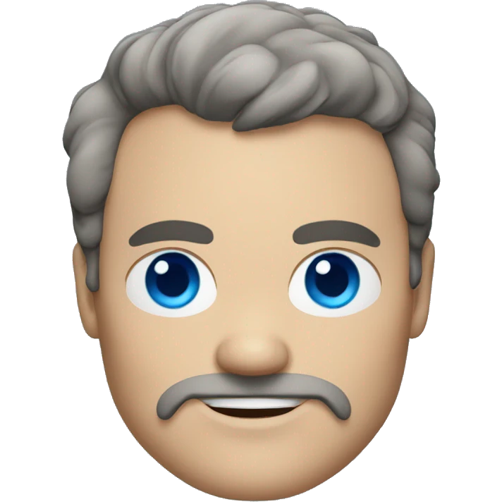 Jack black with blue eyes emoji