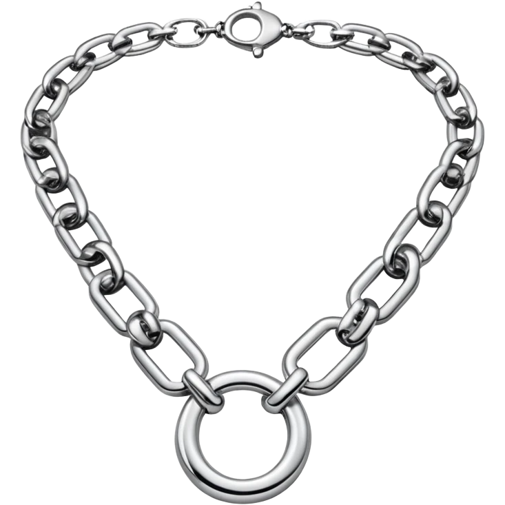 Prada chain necklace emoji